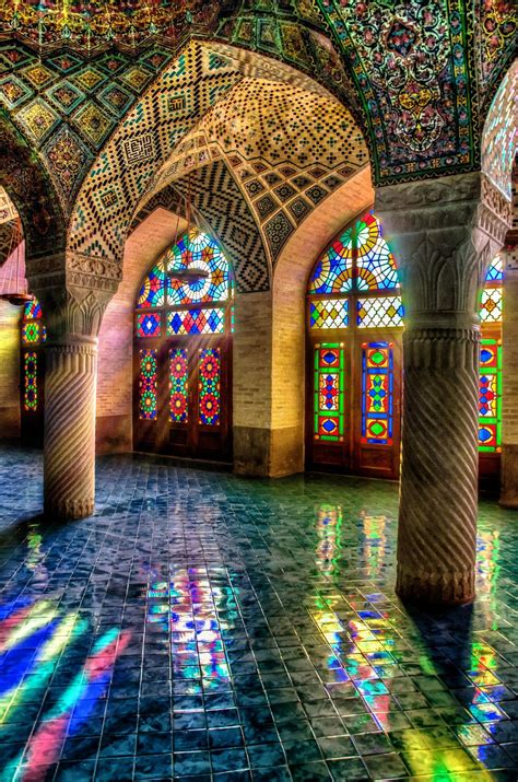 Asir Ol Mulk Mosque In Shiraz Iran Beautiful Buildings
