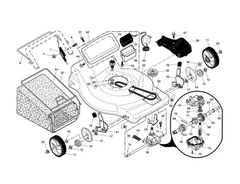 Craftsman 675 Series Lawn Mower Parts Diagram