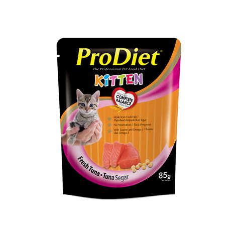 Looking for the best food for your kitten? Kitten Fresh Tuna - ProDiet®