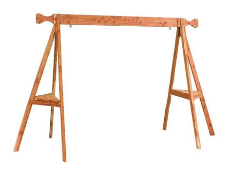 Cedar Wood Tripod Swing Stand From Dutchcrafters Amish Furniture