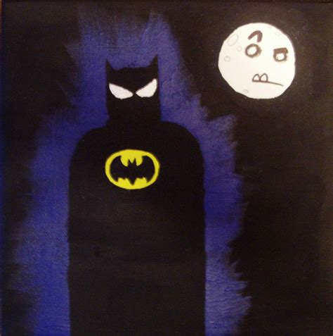 Batman And The Moon By Drsalt On Deviantart
