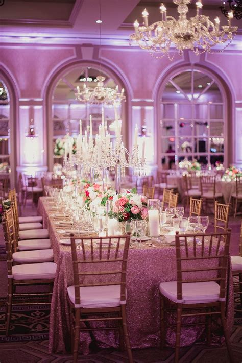 Luxurious Dallas Wedding At Adolphus Hotel Modwedding Light Pink