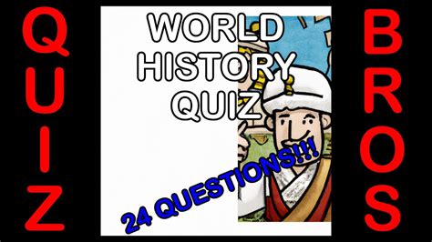 World History Quiz Youtube