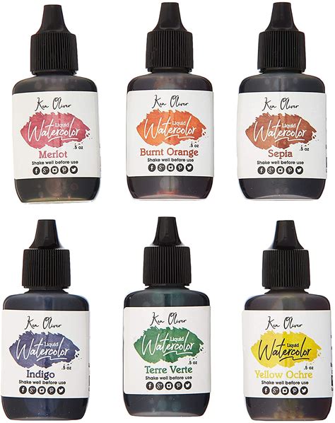 Best Liquid Watercolors For Painting And Crafting