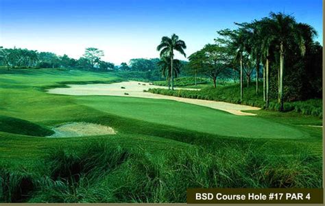 El pantai indah kapuk está diseñado con el espíritu del mar. Damai Indah Golf -BSD Course - Golf T Plus