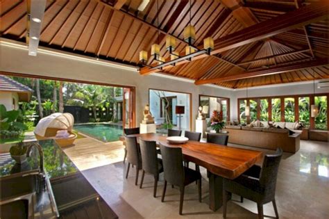 Located in byron bay, australia, this breathtaking home features gorgeous landscaping with exotic. 60 Inspiring Asian Dining Room Decoration Ideas | Bali ...