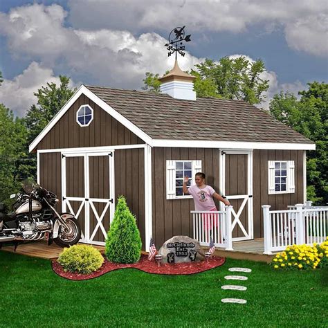 A metal kit shed generally takes less time, sometimes comes with assembly tools and is usually cheaper then purchasing wooden materials. Amazing She Shed Kits You Can Buy on Amazon - Dagmar's Home