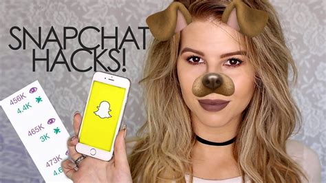 New Snapchat Hacks That Really Work Hannah Leigh Youtube