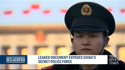 Leaked Document Exposes Chinas Secret ‘gestapo