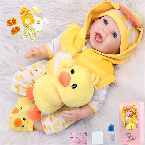 Ziyiui Reborn Baby Dolls 22 Inches 55 Cm That Looks Real Life Babies