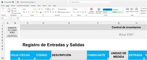 Cómo Hacer Un Inventario En Excel Plantilla Gratis Instituto Ilen