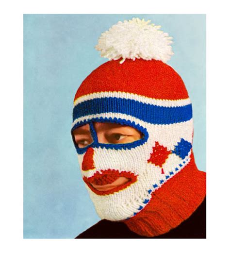 Knitting Pattern Ski Mask Balaclava Dickey Helmet Mens Etsy
