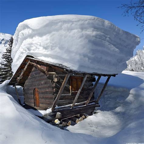 Tag A Friend ‚ Mental Snowfall In The French Alps Photo By