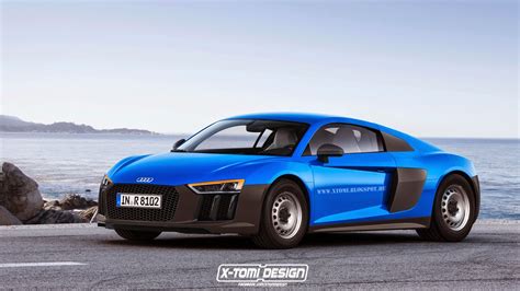 2016 Audi R8 Imagined As Budget Supercar With Steel Wheels Autoevolution