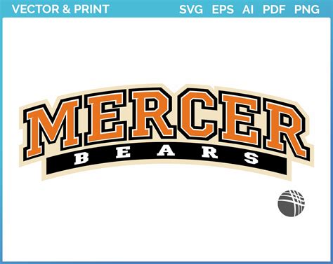 Mercer Bears Wordmark Logo 2007 College Sports Vector Svg Logo In