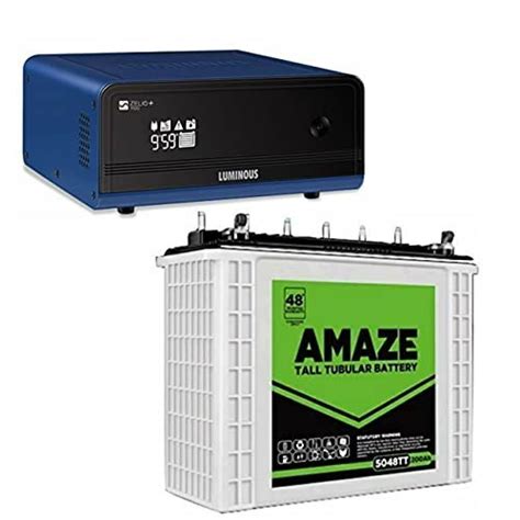 Luminous Zelio 1100 Inverter Amaze 200ah Battery At Rs 22200piece