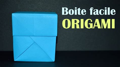 comment fabriquer une boite origami diy boite cadeau facile youtube