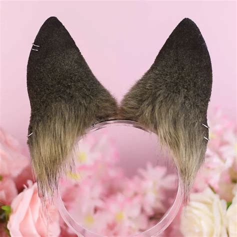 Realistic Wolf Ears And Tail Set Nekotomori