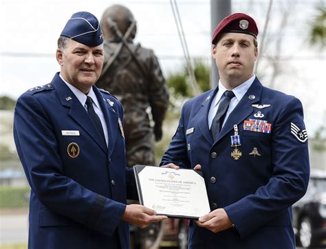 Airman Receives Distinguished Flying Cross With Valor Tyndall Air