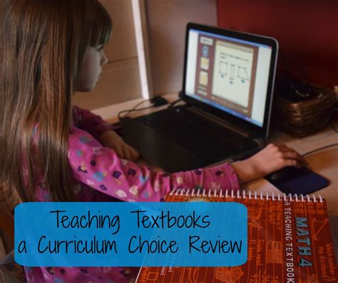 Peace And Progress With Teaching Textbooks The Curriculum Choice