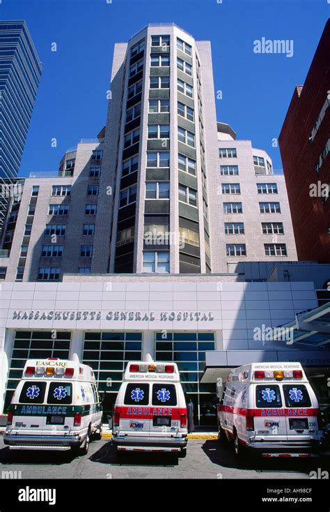 Massachusetts General Hospital Boston Massachusetts Stock Photo Alamy