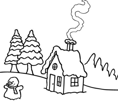 Zu beginn benötigen sie ein motiv, welches zu einem scherenschnitt umgesetzt werden soll. Kostenlose Malvorlage Winter: Winterlandschaft zum Ausmalen