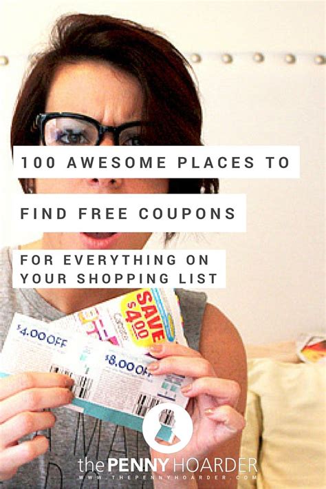 95 awesome places to find free coupons for everything on your shopping list couponing for