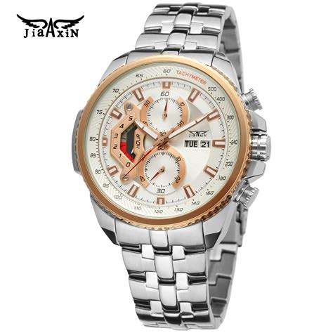 forsining factory quartz japan movt watch stainless steel 3atm water resistant 316l chronograph