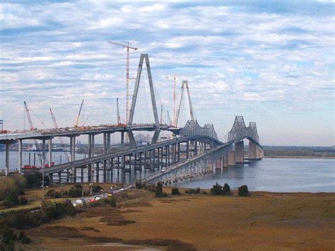 Cooper River Bridges South Carolina Old Bridges Charleston