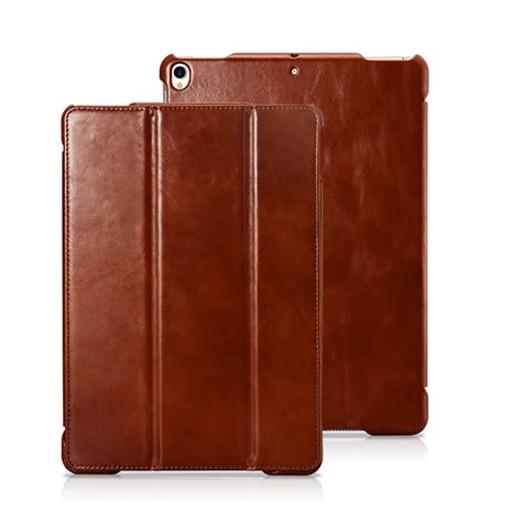 Genuine Leather Smart Cover For Ipad Pro 105 2017 Case Luxury Leather