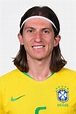 Filipe Luis of Brazil poses for a portrait during the official FIFA ...