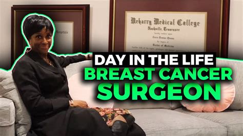Day In The Life Of A Breast Cancer Surgeon Youtube