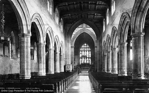 Photo Of Bangor Cathedral Nave East 1890 Francis Frith