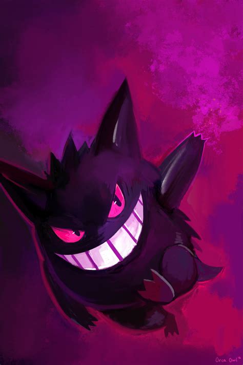Gengar By Orcaowl On Deviantart