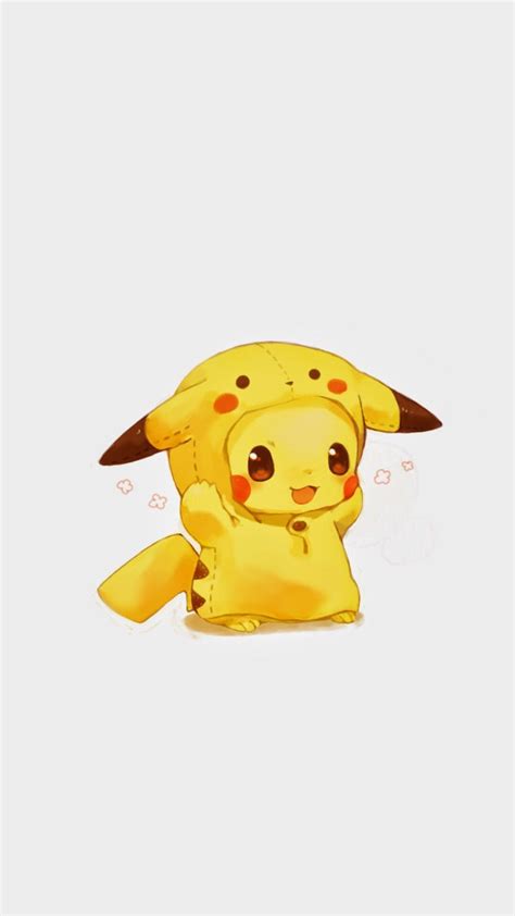 Pikachu Cute Chibi Wallpapers Top Free Pikachu Cute Chibi Backgrounds