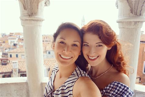 Jessica And Claudias Quaker Wedding Venetian Honeymoon And Patchwork