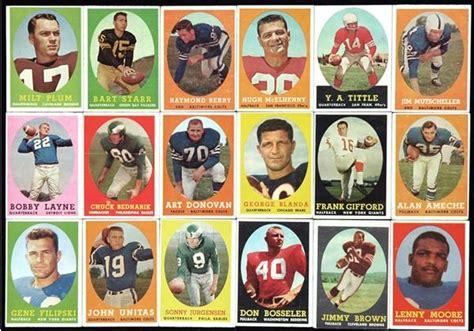 1958 Topps Football Set