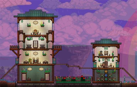 Dynasty Wood House Terraria