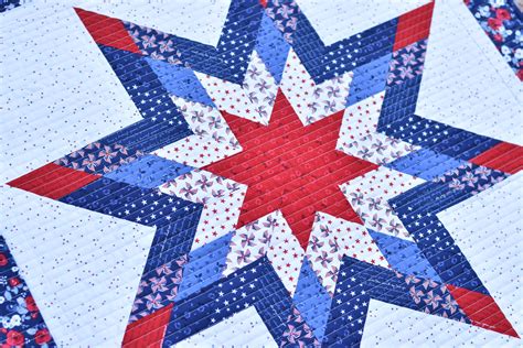 Lone Star Quilt Block Tutorial Using 2 12 Strips And No Y Seams