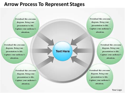 0314 Business Ppt Diagram Arrow Process To Represent Stages Powerpoint