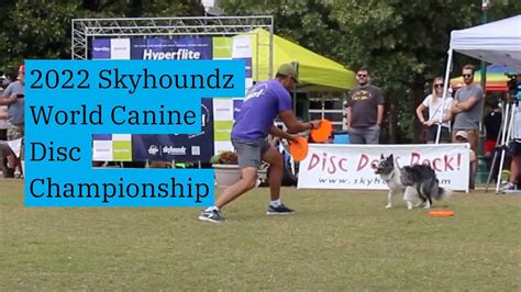 Disc Dogs The 2022 Skyhoundz World Canine Disc Championship Youtube