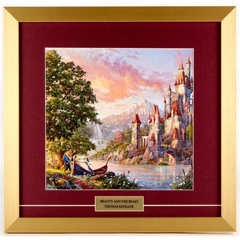 Thomas Kinkade Walt Disneys Beauty And The Beast 175x18 Custom
