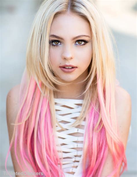 Jonesjordyn Photoshoot With Alex Kruk 021016 Blonde With Pink Synthetic Lace Front Wigs