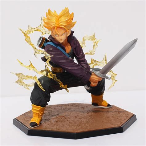 Great savings free delivery / collection on many items. Dragon Ball Z Super Saiyan Trunks Battle Version Boxed PVC Action Figure Model Collection Toy 6 ...