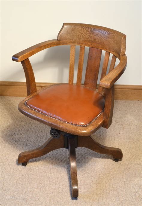 oak swivel chair antiques atlas