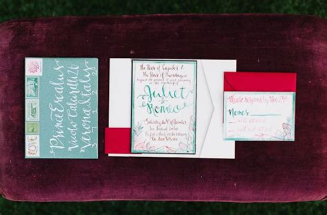 42 brilliant wedding table name ideas onefabday com. Love Conquers All: A Romeo & Juliet Inspired Shoot | Wedding stationery inspiration, Unique ...