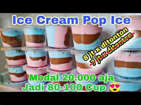 Bahan Dan Cara Membuat Ice Cream