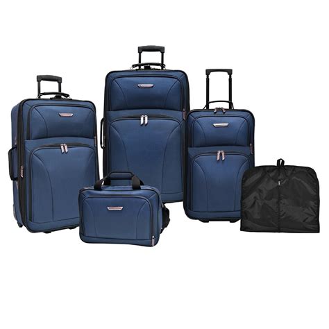 Travelers Choice Versatile 5 Piece Luggage Set