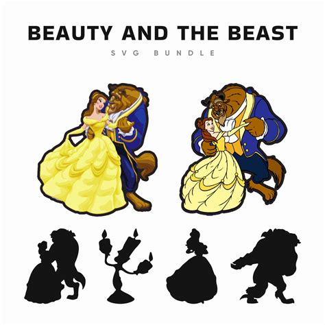 10 Beauty And The Beast Svgs For 2024 Masterbundles