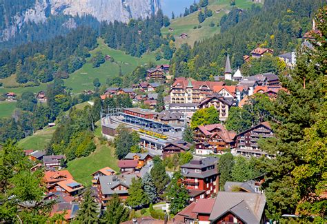 14 Most Scenic Small Towns In Switzerland Map Touropia